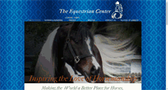 Desktop Screenshot of equestriancenterfwb.com
