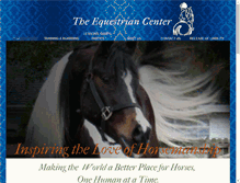Tablet Screenshot of equestriancenterfwb.com